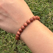 Natural Venus Stone Bracelet – 72 Carats Round Beads Jewelry