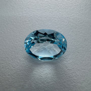 Natural Sky Blue Topaz Stone 3.25 Carats 7.8x5.1mm Oval Shape