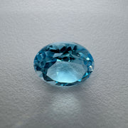 Natural Sky Blue Topaz Stone 3.40 Carats Weight 5.5x8mm Size