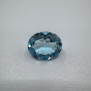 Natural Sky Blue Topaz 8.8x5.3mm Oval 3.80 Carats Weight