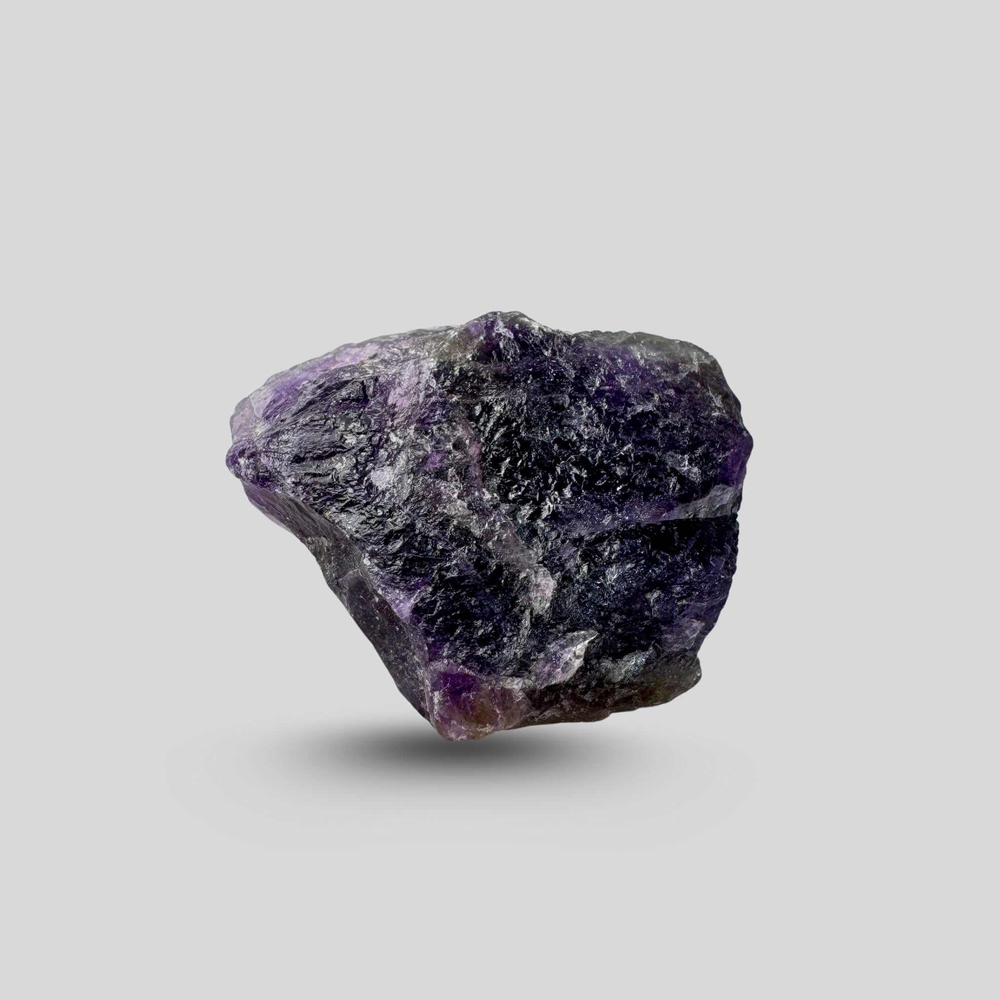 Raw Amethyst Crystal 15x41mm in 158 Carats Pure Natural