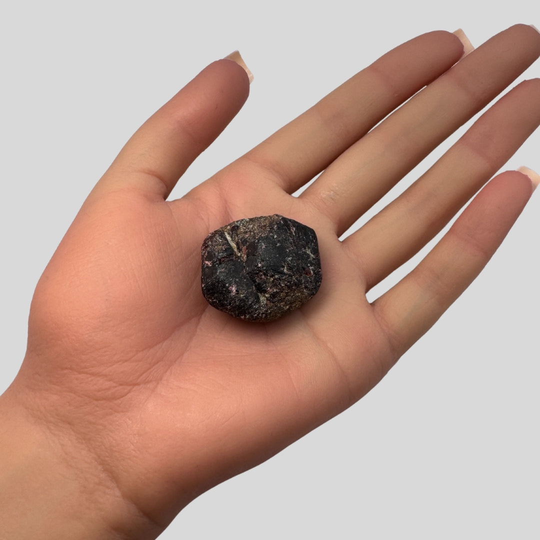 Natural Red Garnet Rough Specimen, 36 Grams (184 Carats), 32x20mm